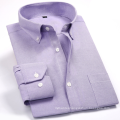 OEM Custom 100% Cotton Long Sleeve Classic Men Formal Dress Shirt